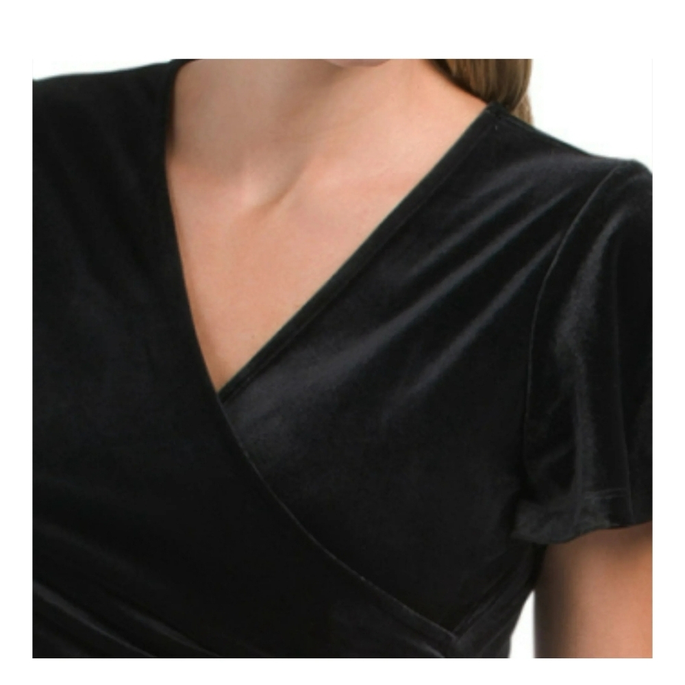 Anne Klein Black Midi Dress - Picture 3 of 6